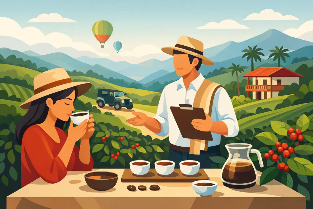 Turismo cafetero con cata guiada en Quindío