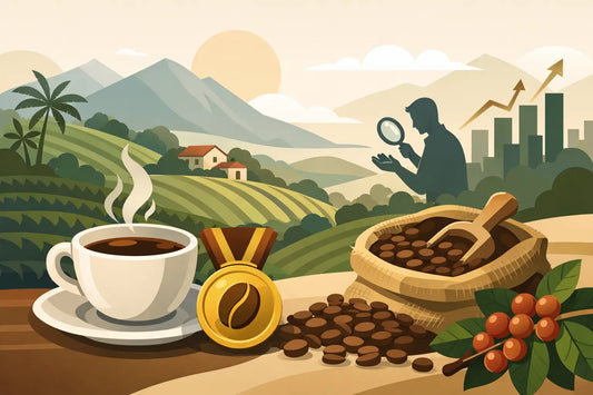 Por qué elegir café premiado de origen