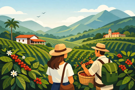 Cómo visitar cafetales en Colombia