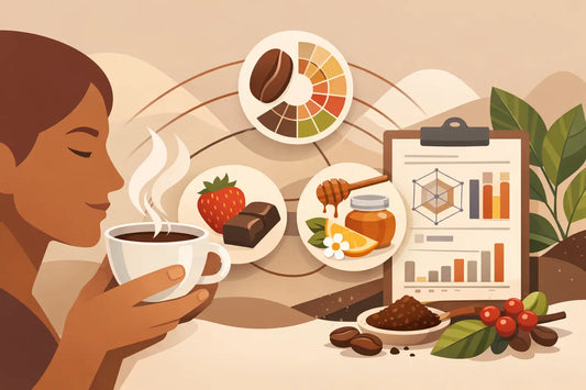 Cómo leer perfil sensorial café sin enredos