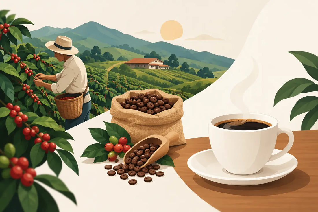 Café de especialidad de la finca a tu taza