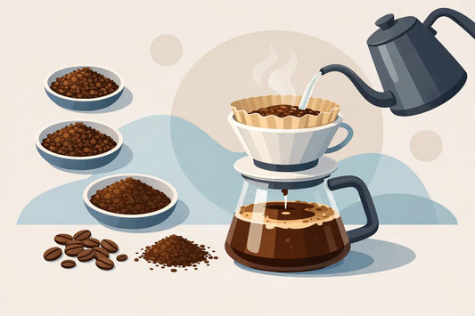Qué molienda usar para pour over