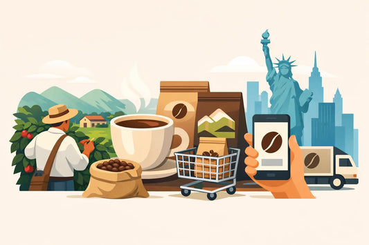 Comprar café colombiano USA sin adivinar