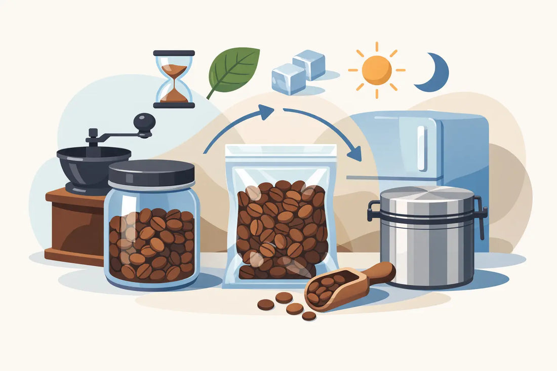 Cómo conservar café en grano por más tiempo