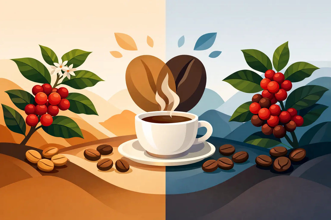 Café arábica versus robusta y sus diferencias