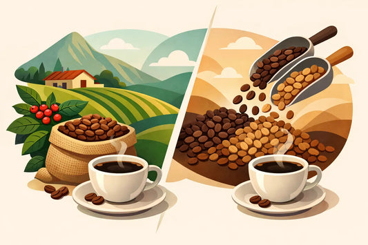 Café de origen vs blend: ¿qué cambia en tu taza?