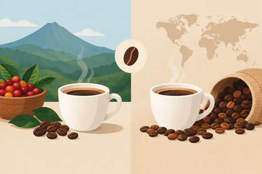 Café de origen versus mezcla: ¿cuál elegir?