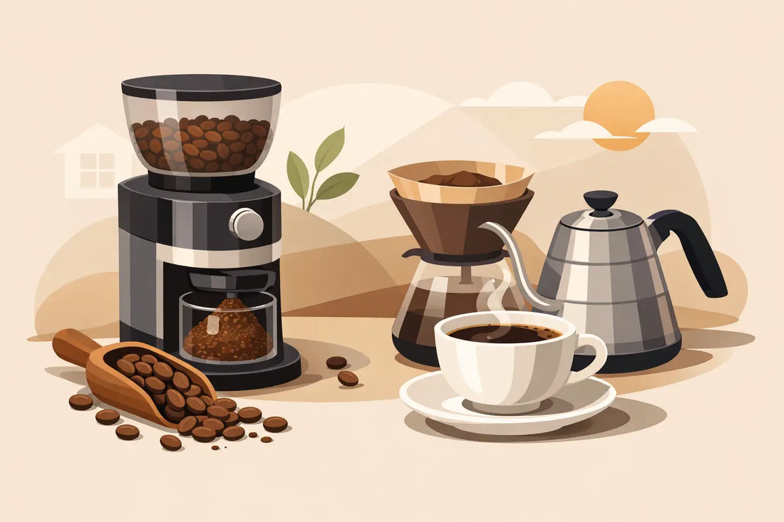Cuándo moler café en casa para una taza fresca