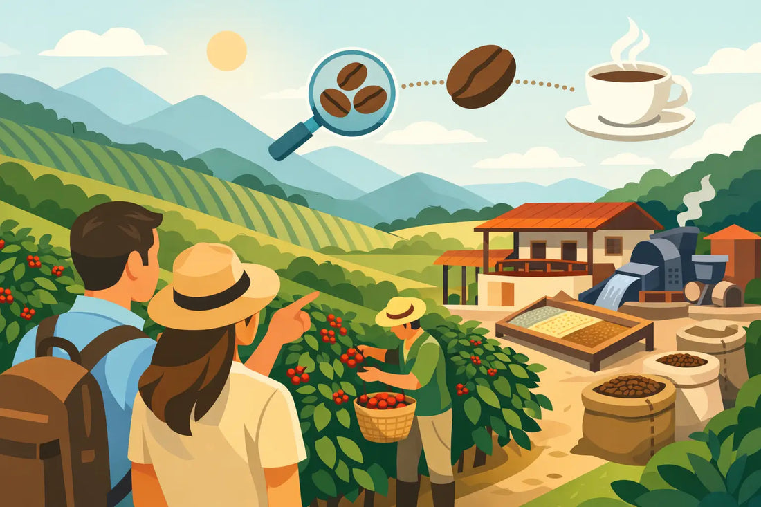 Cómo visitar una finca cafetera y entender su café