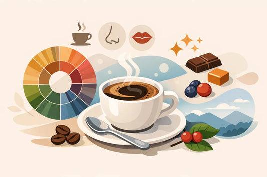 Perfil sensorial del café: cómo leer tu taza