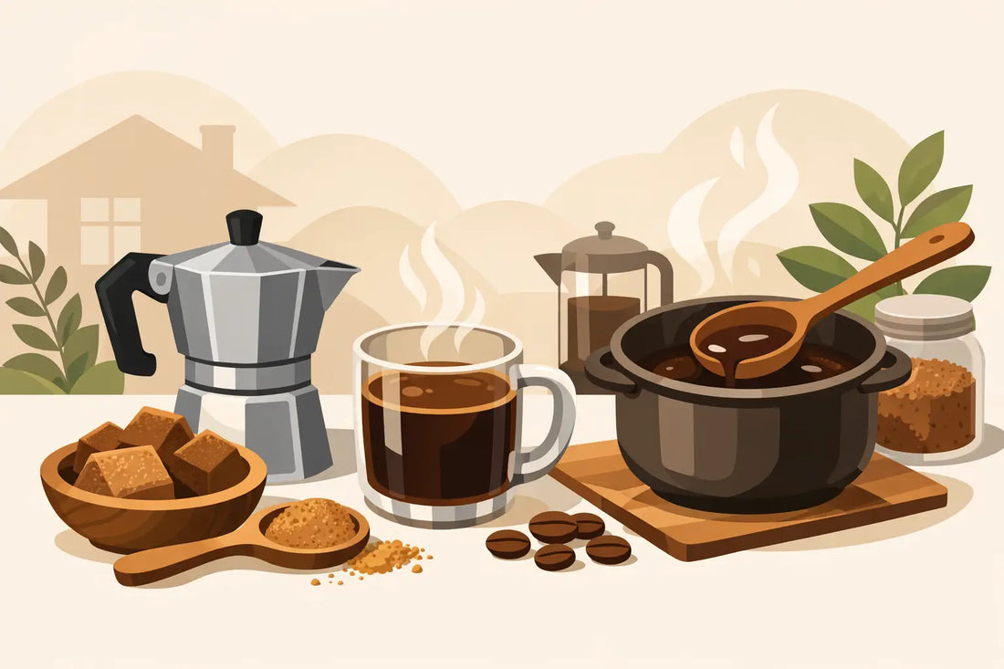 Cómo preparar café de panela en casa