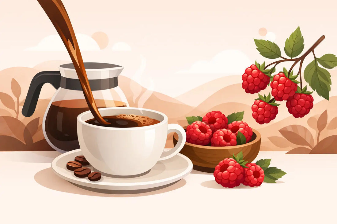 Café con sabor frambuesa: qué lo hace especial