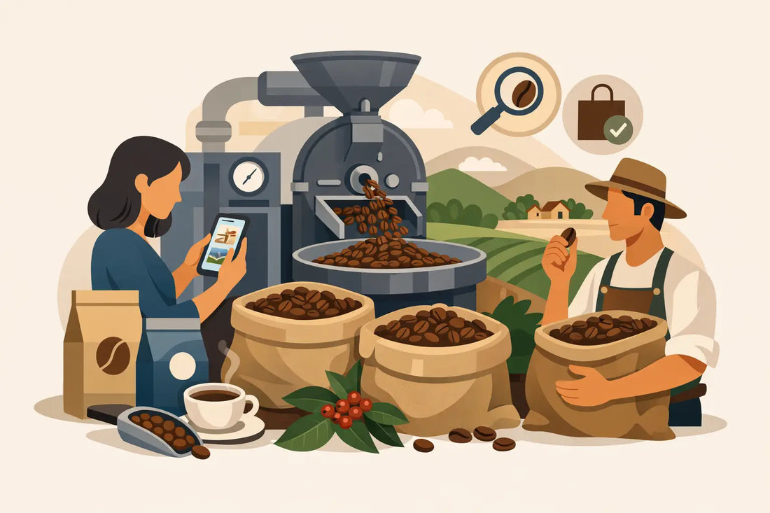 Cómo comprar café recién tostado bien