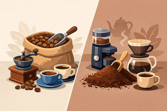 Cafe en grano vs molido: cuál elegir