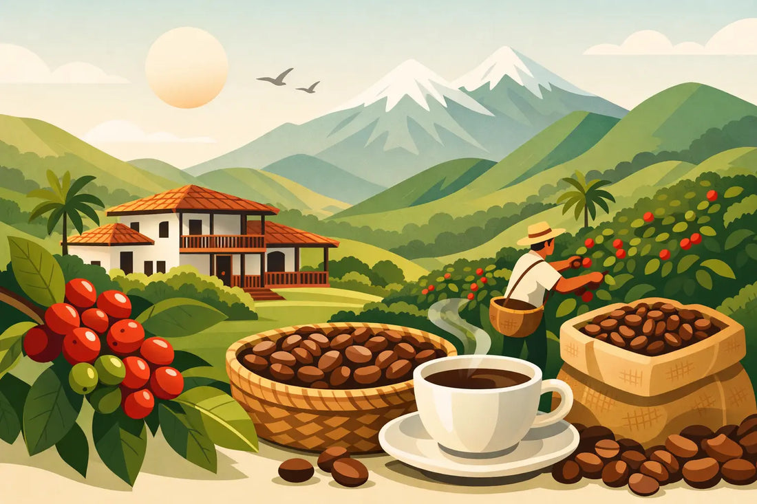 Qué hace único al café de finca colombiana