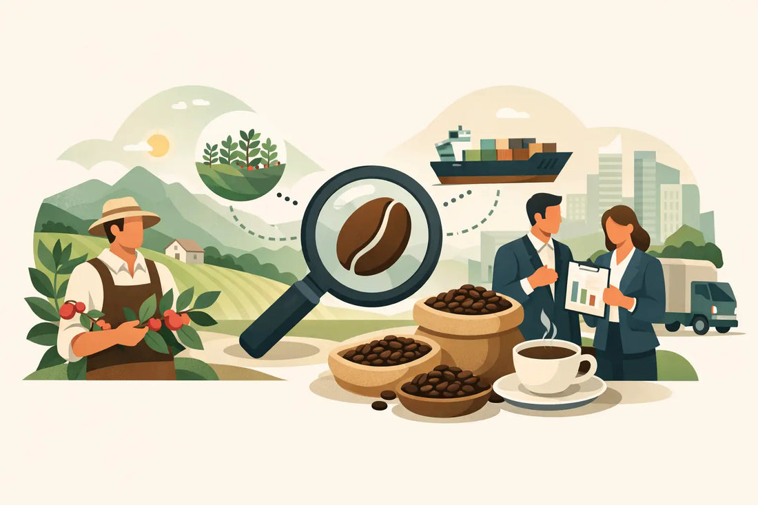 Proveedor de café trazable para negocios