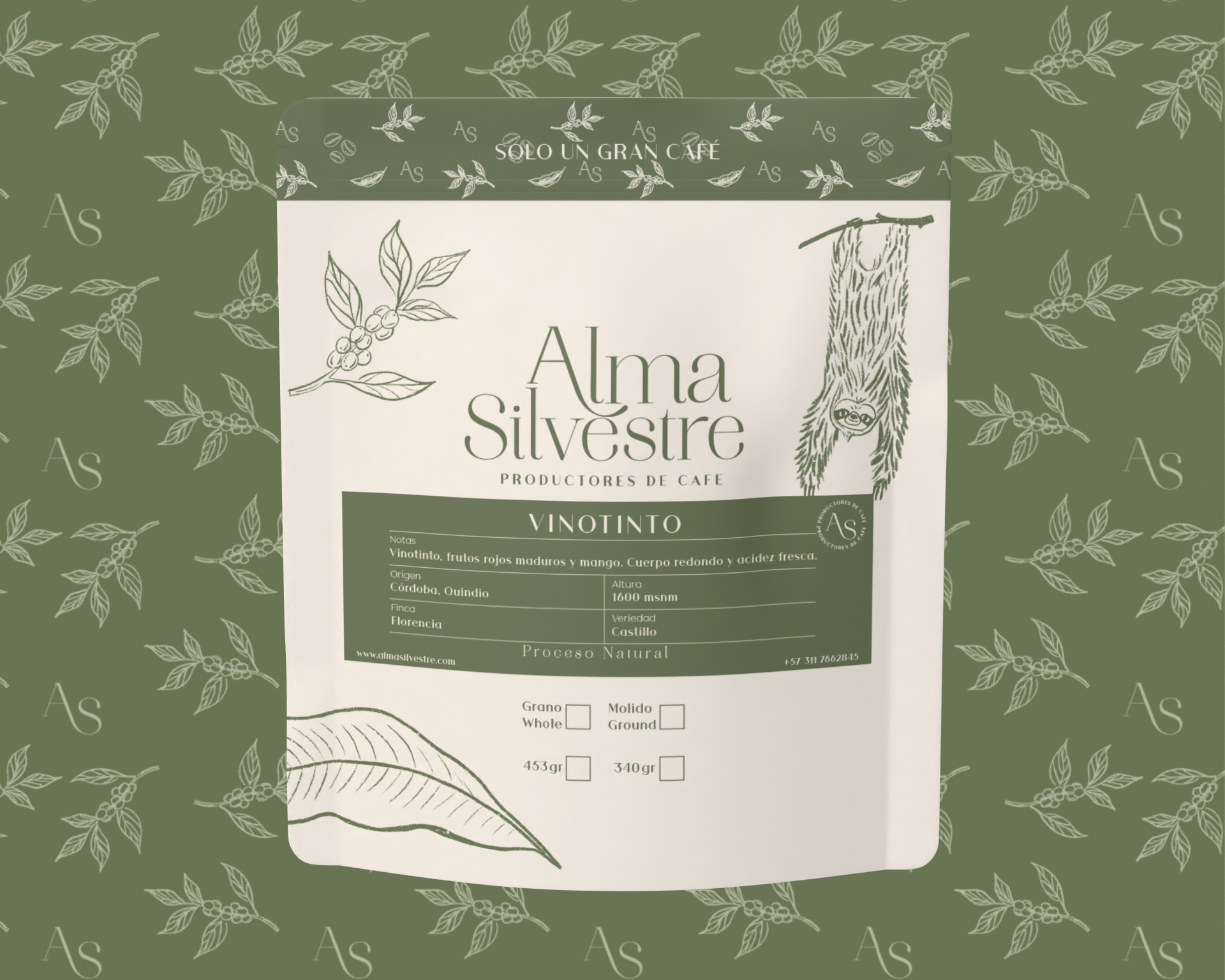 Café Alma Silvestre Vinotinto