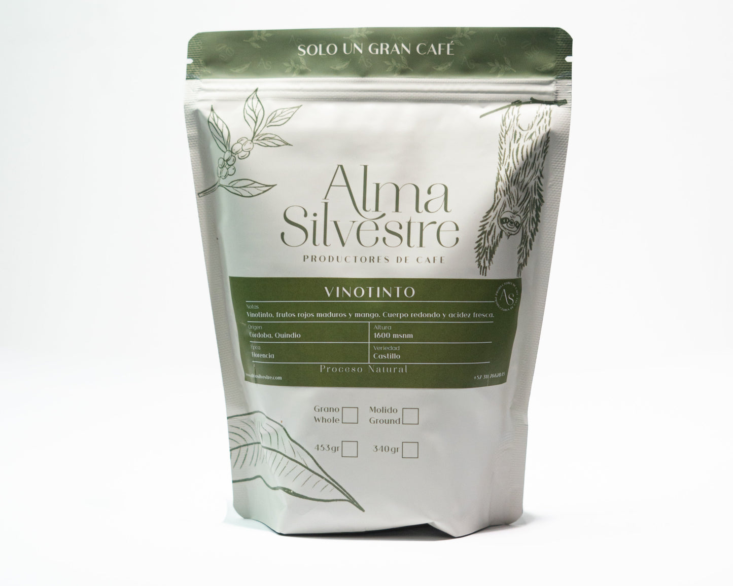 Café de Especialidad Vinotinto