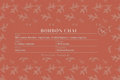 Borbón Chai - Patrón Frambuesa